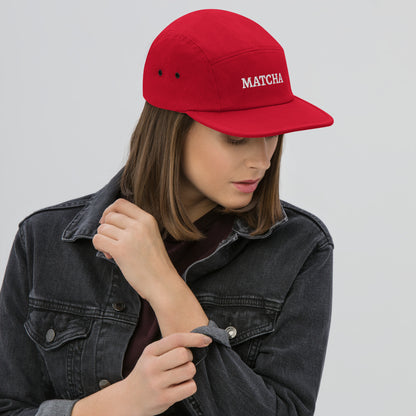 'MATCHA' Five Panel Cap